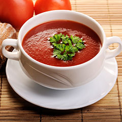как приготовить томатный суп-пюре в духовке